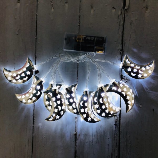 ramdan mubarak decor New Muslim Ramadan Iron LED Letters Europe And The United States - Image 4