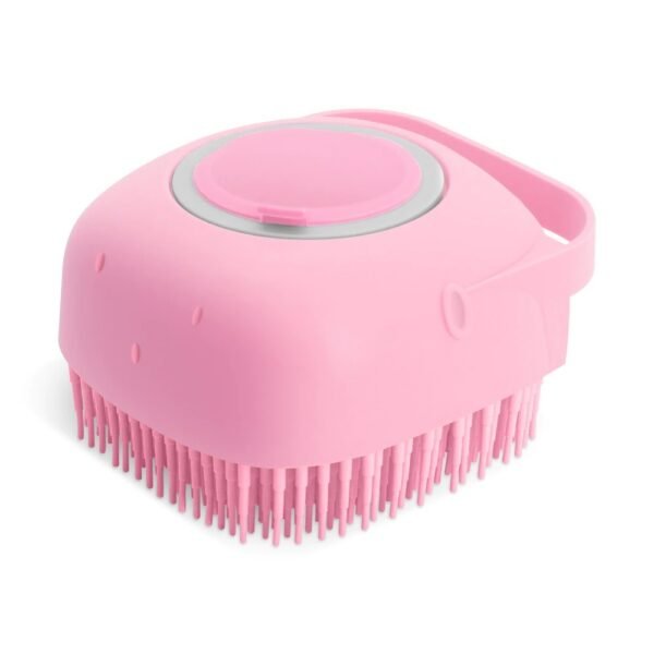 Pet Dog Shampoo Massager Brush Cat Massage Comb Grooming Scrubber Shower Brush For Bathing Short Hair Soft Silicone Brushes - Image 7