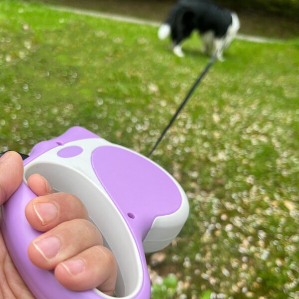 With Light Retractable Leash Dog Rope Leash