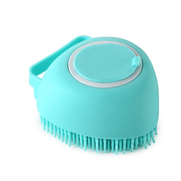 Silicone Dog Bath Massage Gloves Brush Pet Cat Bathroom Cleaning Tool Comb Brush For Dog Can Pour Shampoo Dog Grooming Supplies - Image 6